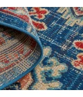 Feizy Nolan Vinatge Style Tribal Kazak Rug, Classic Blue/True Red, 12ft-10in x 15ft