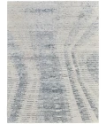Feizy Brighton Industrial Abstract, Ivory/Blue/Gray, 8'-6" x 11'-6" Area Rug