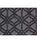 Feizy Phoenix Farmhouse Diamond, Black/Gray, 7'-9" x 9'-9" Area Rug