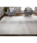 Feizy Grier Industrial Gradient & Ombre, Gray/Ivory/Taupe, 8' x 10' Area Rug