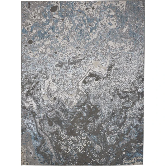 Feizy Azure SILVER/BLUE AZR3405F 3 ft. 11 in. X 6 ft. Rectangle Rug