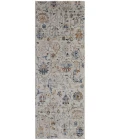 Feizy Kaia Casual Floral & Botanical, Ivory/Orange/Blue, 2'-6" x 10' Runner
