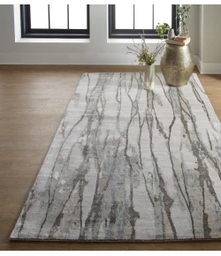 Feizy Dryden 8789F BEIGE/IVORY Area Rug 9 ft. 6 in. X 13 ft. 6 in. Rectangle