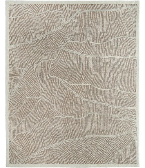 Feizy Winston Taupe/Ivory WNS8B02F 10ft. x 14ft. Rect. Rug