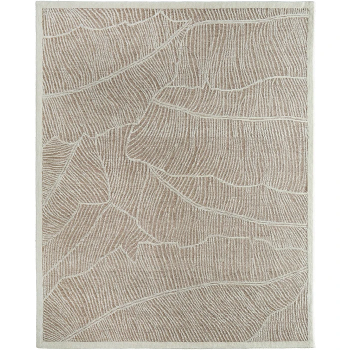 Feizy Winston Taupe/Ivory WNS8B02F 10ft. x 14ft. Rect. Rug