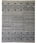 Feizy Payton Farmhouse Diamond, Gray/Ivory/Blue, 9'-6" x 13'-6" Area Rug