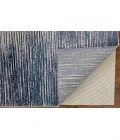 Feizy Indio Industrial Gradient & Ombre, Blue/Gray/Ivory, 2'-10" x 7'-10" Runner
