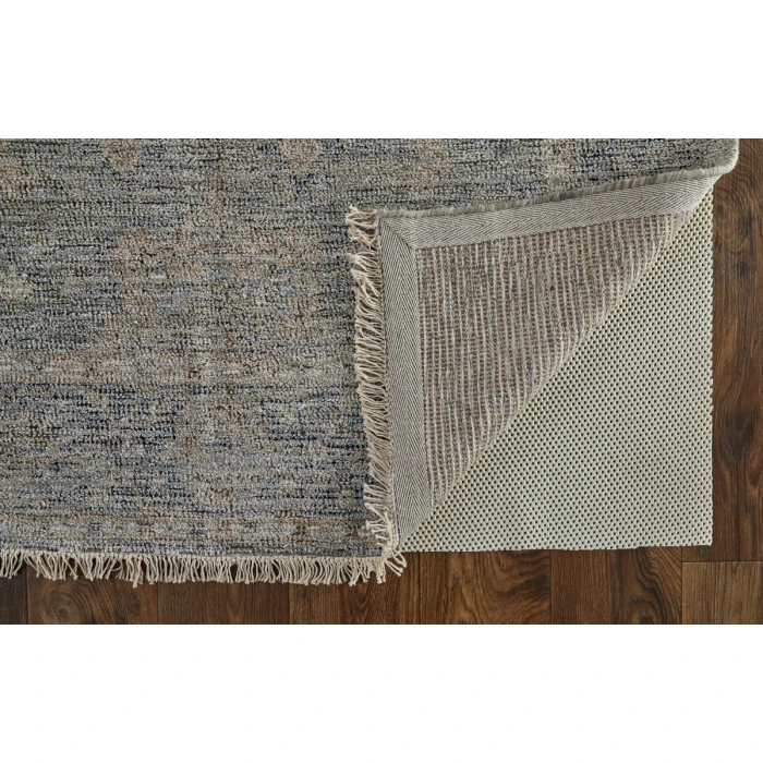Feizy Caldwell Bohemian & Eclectic Distressed, Gray/Blue/Taupe, 9' x 12' Area Rug