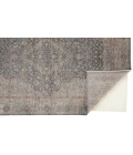 Feizy Marquette Rustic Persian Farmhouse Rug, Denim Blue/Rust, 4ft x 5ft-3in Accent Rug