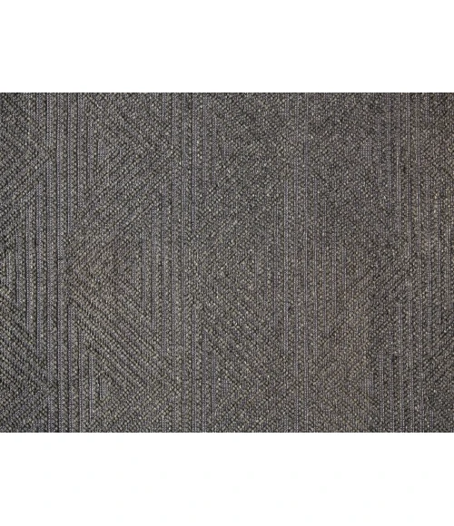 Feizy Phoenix Farmhouse Geometric, Gray, 7'-9" x 9'-9" Area Rug