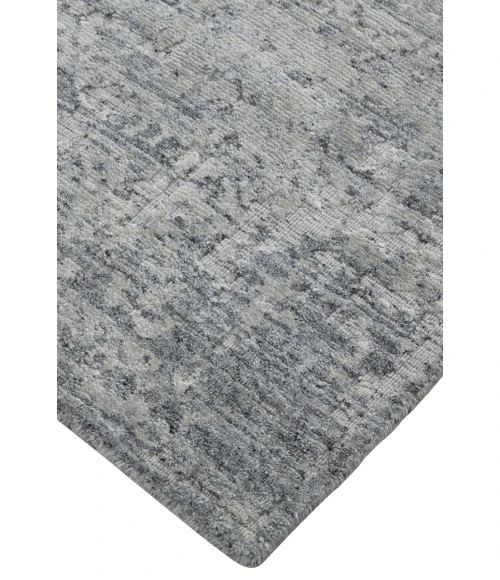 Feizy Langford Persian Distressed, Silver/Gray, 5' x 8' Area Rug