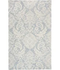 Feizy Belfort Modern Floral Paisley Rug, Celestial Blue/Ivory, 9ft x 12ft Area Rug
