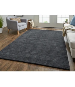 Feizy Luna BLACK 5798049F 9 ft. 6 in. X 13 ft. 6 in. Rectangle Rug