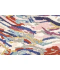 Feizy Torina Bohemian & Eclectic Abstract, Blue/Purple/Ivory, 9'-6" x 12'-7" Area Rug