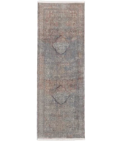 Feizy Marquette 39GVF BLUE/MULTI Area Rug 2 ft. 8 in. X 10 ft. Runner