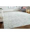 Feizy Atwell GRAY ATL3218F 2 ft. 8 in. X 10 ft. Rectangle Rug