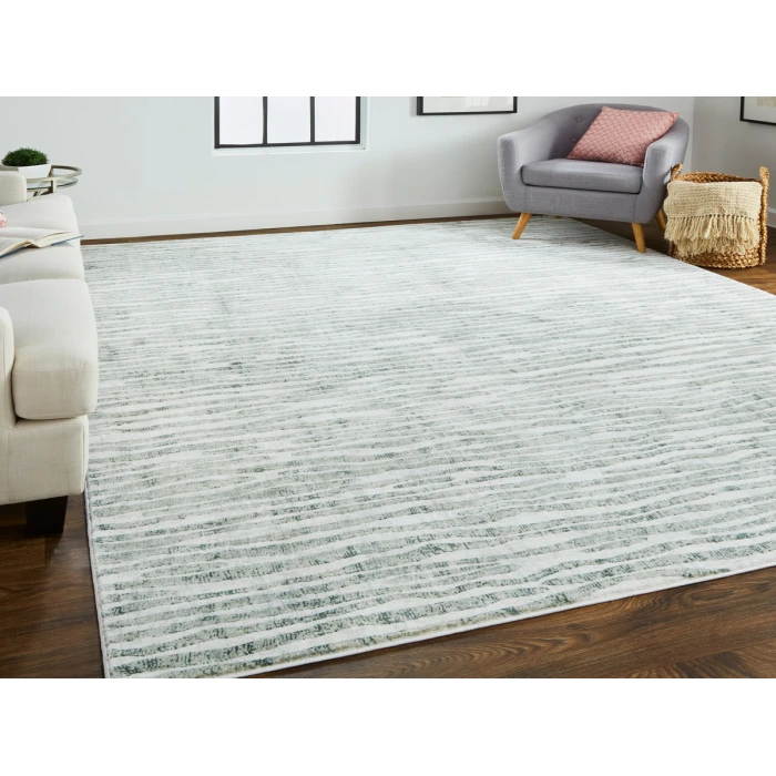 Feizy Atwell GRAY ATL3218F 2 ft. 8 in. X 8 ft. Rectangle Rug