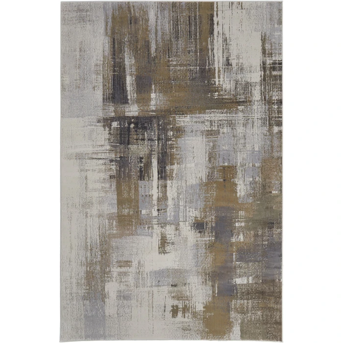 Feizy Mandana Brown/Ivory CME39LYF 8ft.2in. x 11ft.6in. Rect. Rug
