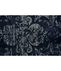 Feizy Fiona Bohemian & Eclectic Ikat, Gray/Black/Silver, 9'-2" x 12'-2" Area Rug