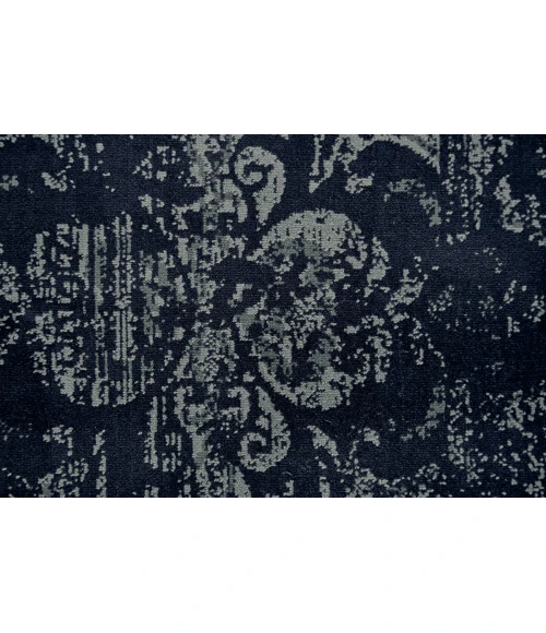 Feizy Fiona Bohemian & Eclectic Ikat, Gray/Black/Silver, 9'-2" x 12'-2" Area Rug
