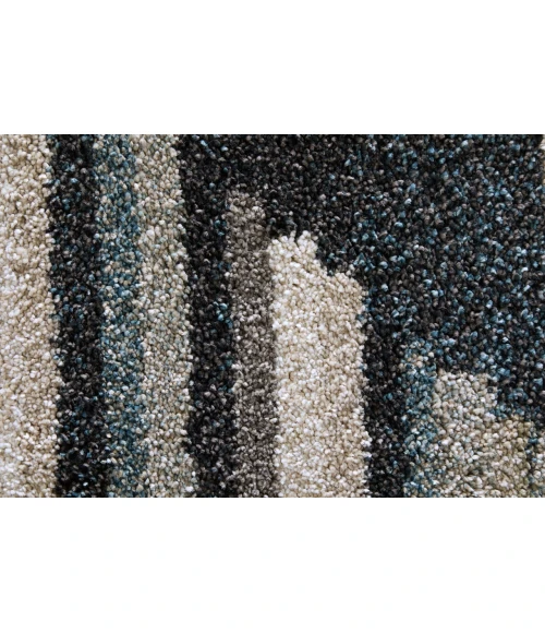 Feizy Richmond Ivory/Gray/Blue RCH39R4F 7ft.10in. x 10ft. Rect. Rug