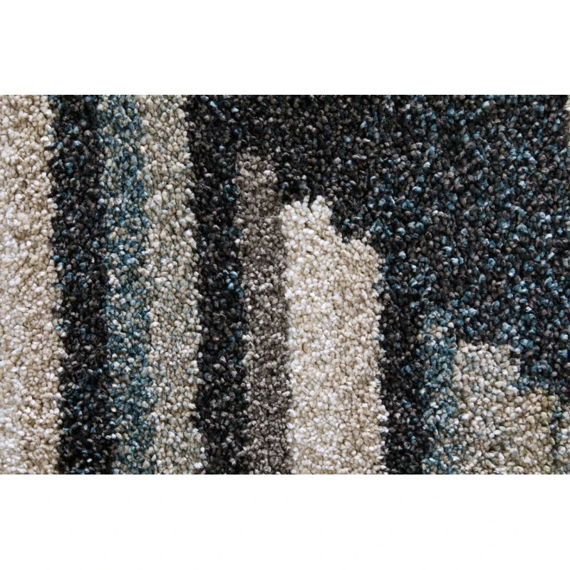 Feizy Richmond Ivory/Gray/Blue RCH39R4F 6ft.7in. x 9ft.6in. Rect. Rug