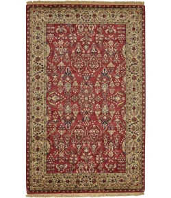 Feizy Amore Green/Gold/Black 3388327F 8ft. x 8ft. Round Rug