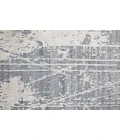 Feizy Eastfield Casual Abstract, Gray, 8' x 8' Round Rug