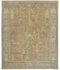 Feizy Carrington Vintage Oriental, Gold/Blue/Gray, 3'-6" x 5'-6" Accent Rug