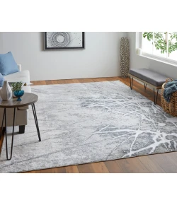 Feizy Astra 39L5F GRAY/SILVER Area Rug 10 ft. X 13 ft. 2 in. Rectangle