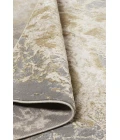 Feizy Aura Industrial Abstract, Ivory/Silver/Gold, 13' x 20' Area Rug