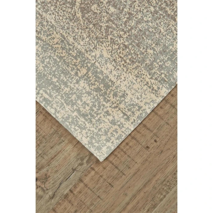 Feizy Fiona Bohemian & Eclectic Geometric, Brown/Ivory/Gray, 9'-2" x 12'-2" Area Rug