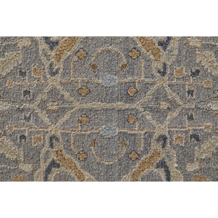 Feizy Corbitt Classic Oriental, Gray/Gold, 2'-6" x 12' Runner