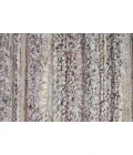 Feizy Alden Contemporary Bohemian Shag Rug, Gray/Red/Yellow, 5ft x 8ft Area Rug