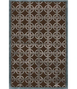 Feizy Dim Sum Brown/Gray 5056071F 3ft.6in. x 5ft.6in. Rect. Rug