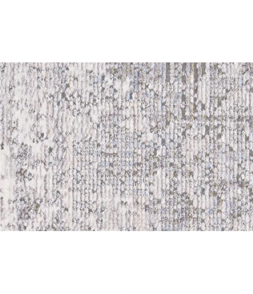 Feizy Cecily Vintage Medallion, Gray/Ivory/Taupe, 8' x 8' Square Square Rug