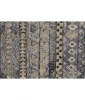 Feizy Palomar Luxe Hand-Knot Abstract Accent Rug, Gray/Denim Blue, 2ft x 3ft