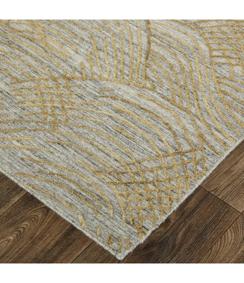 Feizy Taunton Gold/Gray T17T8007 5ft. x 8ft. Rect. Rug