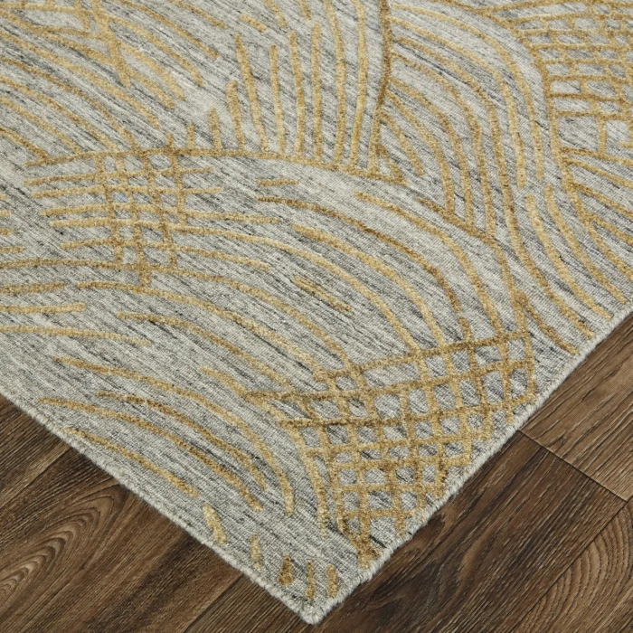 Feizy Taunton Gold/Gray T17T8007 9ft. x 12ft. Rect. Rug