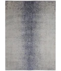 Feizy Astra Industrial Abstract, Ivory/Blue, 12' x 15' Area Rug