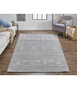 Feizy Legacy Gray/Ivory 9836579F 8ft.6in. x 11ft.6in. Rect. Rug