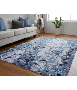 Feizy Indio 39H0F BLUE Area Rug 9 ft. 2 in. X 12 ft. Rectangle