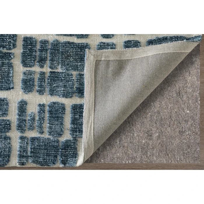 Feizy Colton Blue/Ivory 8748A58F 3 ft. 6 in. X 5 ft. 6 in. Rect. Rug