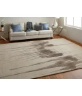 Feizy Anya GRAY/BROWN ANY8882F 2 ft. X 3 ft. Rectangle Rug