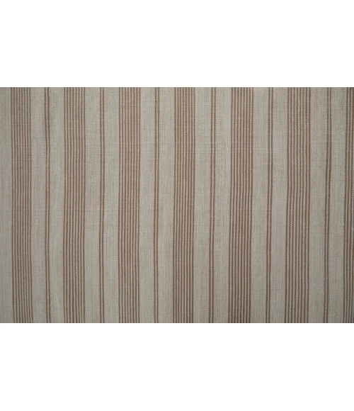 Feizy Duprine Casual Stripes, Black/White/Ivory, 10' x 14' Area Rug