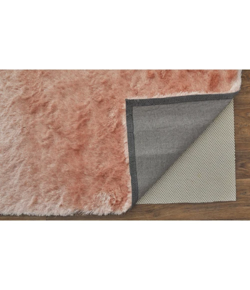 Feizy Indochine Luxury & Glam Solid, Pink, 8' x 8' Round Rug