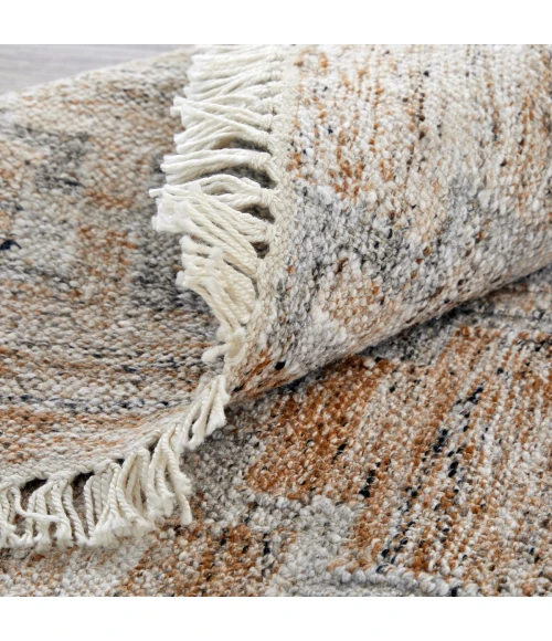 Feizy Beckett Tan/Gray/Ivory 8900787F 9 ft. 6 in. X 13 ft. 6 in. Rect. Rug