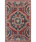 Feizy Nolan Vinatge Style Tribal Kazak Rug, True Red/River Blue, 12ft-10in x 15ft