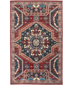 Feizy Nolan 39CDF RED/MULTI Area Rug 12 ft. 10 in. X 15 ft. Rectangular