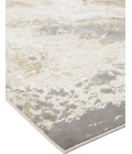 Feizy Aura Industrial Abstract, Ivory/Silver/Gold, 13' x 20' Area Rug